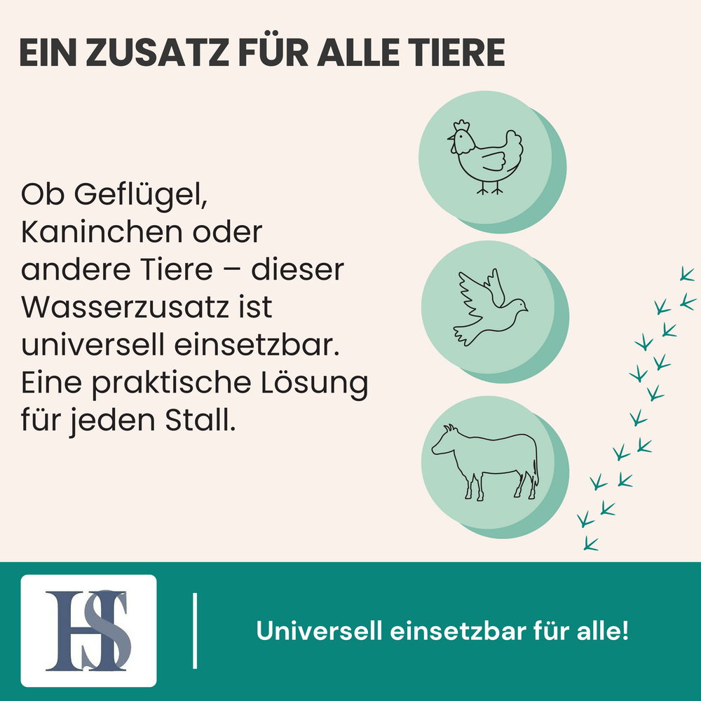 
                  
                    Laden Sie das Bild in den Galerie-Viewer, HS AntiMite Forte 1 Liter Trinkwasserzusatz 100% biologisch (für 1000 Liter) - gegen Milben und Parasiten - spez. für Halter mit &amp;gt;150 Tieren
                  
                