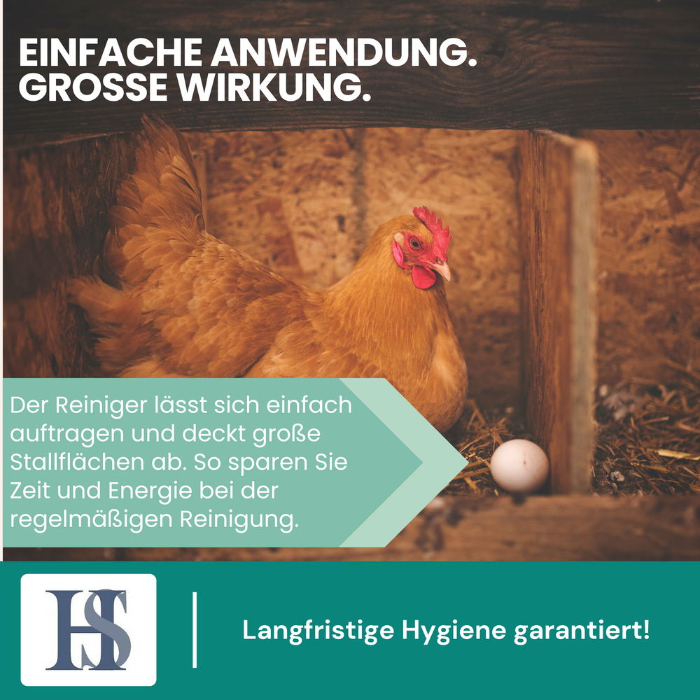 
                  
                    Laden Sie das Bild in den Galerie-Viewer, HS Miteless 1000ml- Stallreinger zum Einsatz bei der roten Vogelmilbe
                  
                