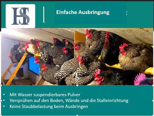 
                  
                    Laden Sie das Bild in den Galerie-Viewer, HS Duo Protect Bird 1kg- Sprühmittel für Geflügelställe bei Milbenbefall
                  
                