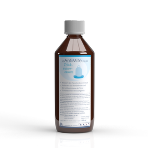 
                  
                    Laden Sie das Bild in den Galerie-Viewer, HS AntiMite Liquid 500 ml- Trinkwasserzusatz gegen Milben und Parasiten
                  
                